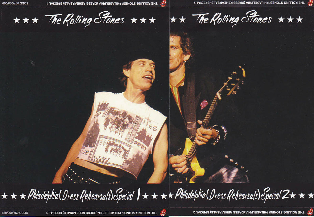 The Rolling Stones 1989 Philadelphia August SPECIAL 1 And 2 Music 5 CD Set F/S