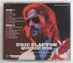 Eric Clapton Quebec 0709 1974 CD 2 Discs Case Set Soundboard Moonchild F/S New