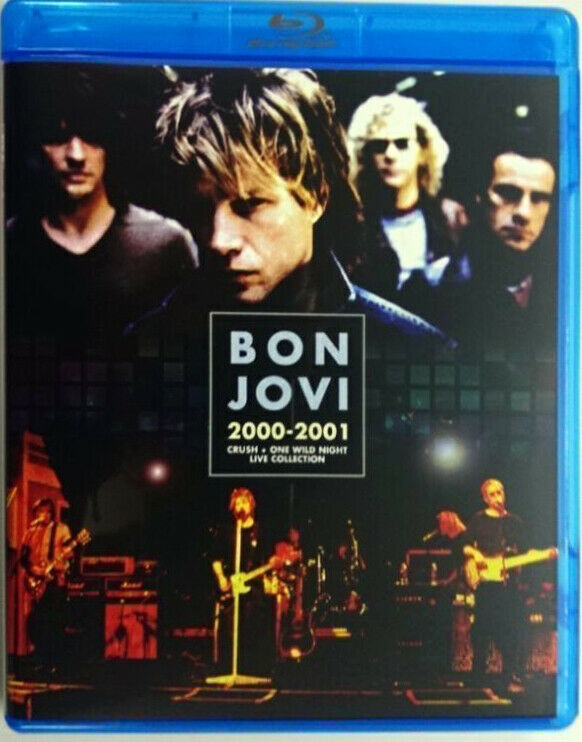 Bon Jovi 2000-2001 Crush One Wild Night Live Collection 1Blu-ray 79 Tracks Music