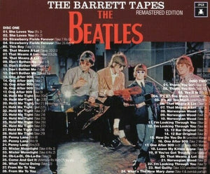 The Beatles The Barrett Tapes Remastered Edition CD 2 Discs Case Set Music Rock