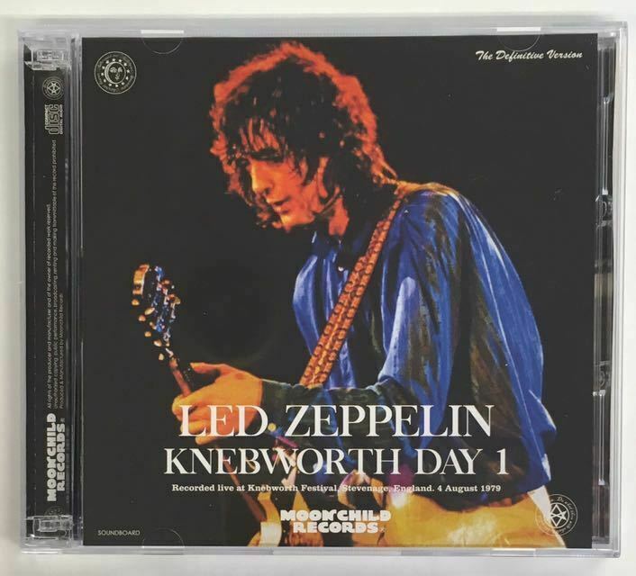 Led Zeppelin Knebworth Day 1 1979 Definitive Version 3CD Moonchild