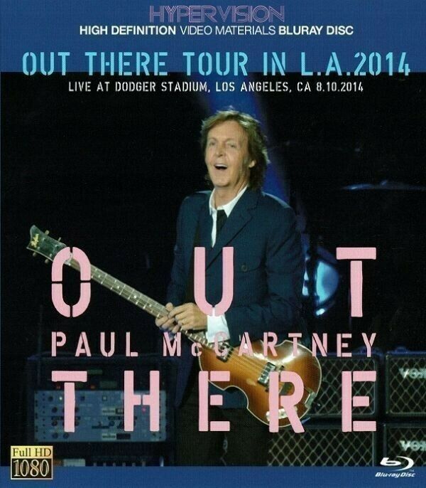 Paul McCartney Out There Tour In LA August 10th 2014 Blu-ray 1 Disc Music Rock