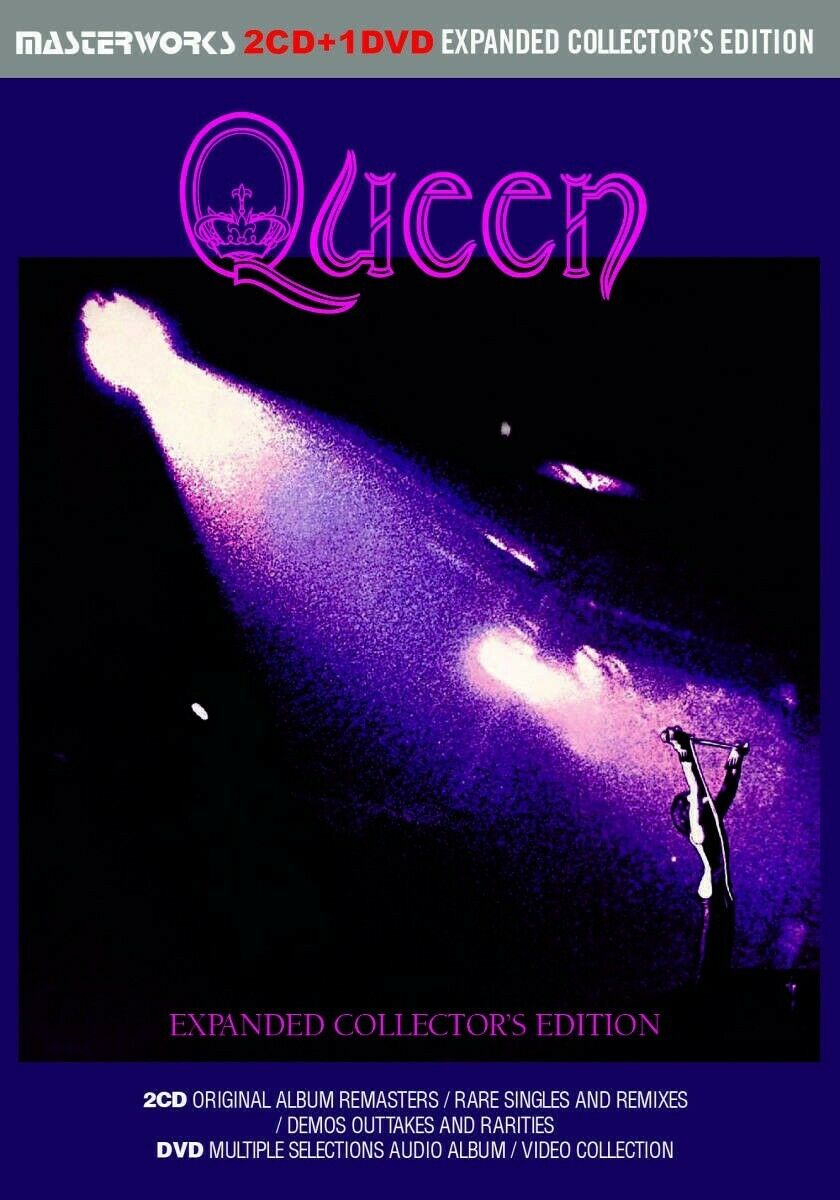 Queen Expanded Collector's Edition New Remasters 2CD 1DVD Set