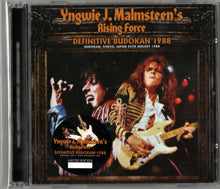 Load image into Gallery viewer, Yngwie J Malmsteen&#39;s Rising Force Definitive Budokan 1988 CD 2 Discs 22 Tracks
