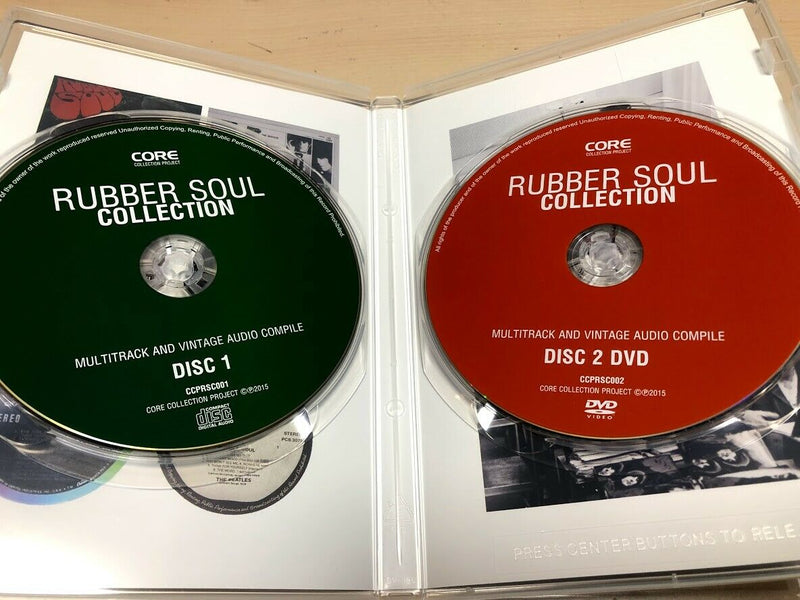 The Beatles Rubber Soul Collection 2016 1CD 1DVD Set Music Rock Pops Japan F/S