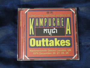 Various Artists Concert For The People Of Kampuchea Outtakes 1979 1CD 16 Tracks