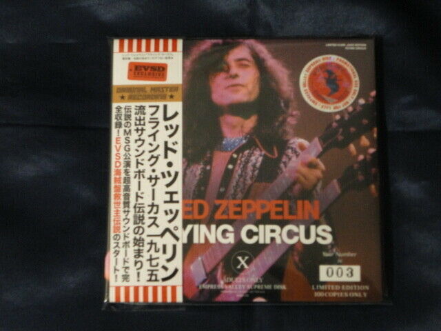 Led Zeppelin Flying Circus CD 3 Discs 15 Tracks Empress Valley