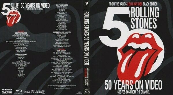 The Rolling Stones 50 Years On Video Black & Red Edition Blu-ray 4