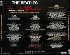 The Beatles Star Club 1962 Hamburg Definitive Edition 2CD 1DVD Set Music