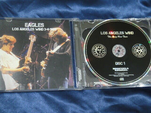 Eagles Los Angeles Wind 1980 CD 2 Discs Set The Long Run Tour Moonchild Music