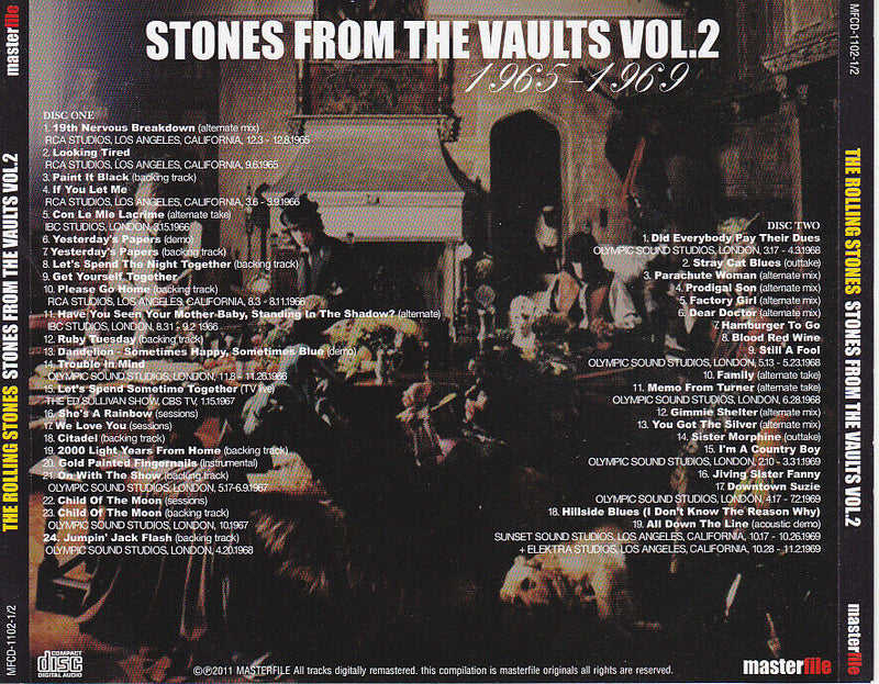 The Rolling Stones From The Vaults Vol.2 2CD