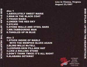 Bob Dylan After The Heartattack 1997 2002 CD 8 Discs Set 75 Tracks Music Rock