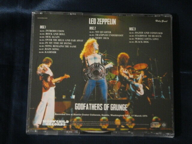 Led Zeppelin Godfathers Of Grunge 3CD Moonchild Records