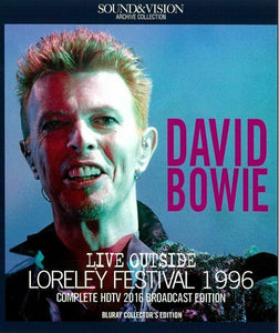 David Bowie Rockpalast Festival 22nd June 1996 Loreley Festival Blu-ray 1 Disc