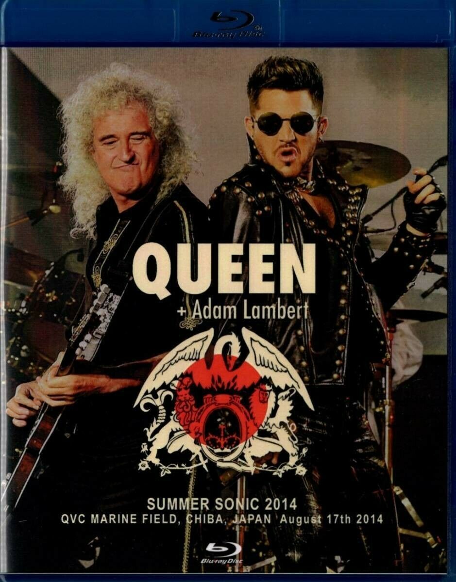 Queen Adam Lambert Summer Sonic 2014 Chiba Japan Blu-ray 1 Disc Music Rock Pops