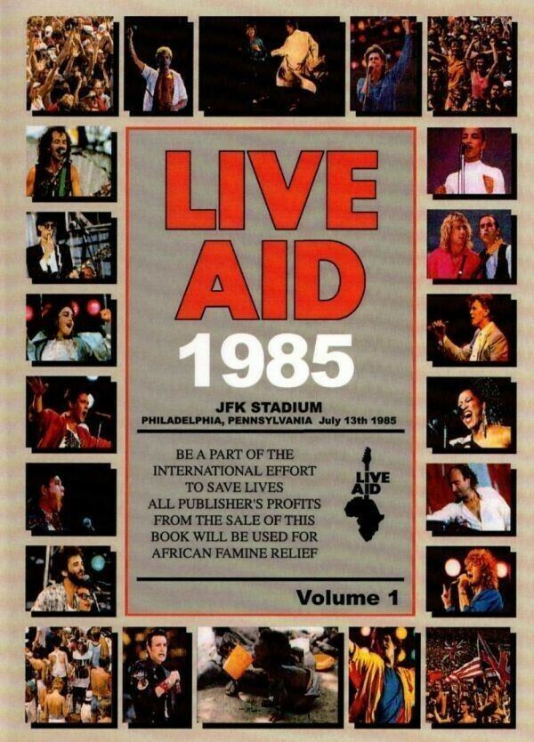 Various Artists Live AID JFK Stadium Philadelphia 1985 DVD 4 Discs Set Music F/S