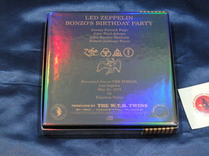 Led Zeppelin Bonzo's Birthday Party Black Hologram Box Version 9CD+2CD Set Music