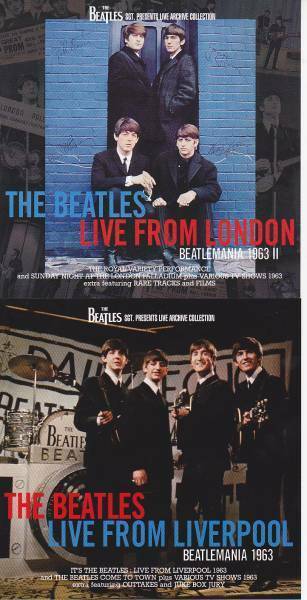 The Beatles Liverpool London 1963 CD 4 Discs Set Beatlemania Music Rock Pops F/S