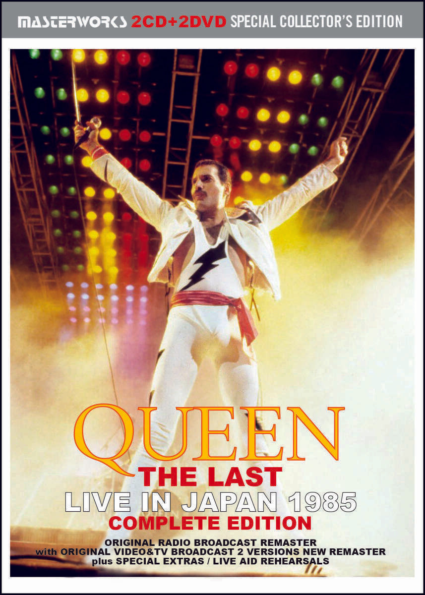 Queen The Last Live in Japan 1985 Complete Edition 2CD 2DVD