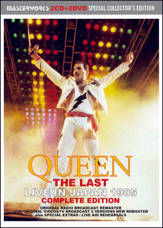 Queen The Last Live in Japan 1985 Complete Edition 2CD 2DVD