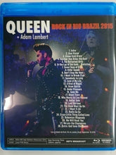 Load image into Gallery viewer, Queen Adam Lambert Rock In Rio Blazil 2015 Blu-ray 1 Disc 28 Tracks Rock Music
