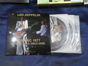 Led Zeppelin Sitting On A Gold Mine 1977 CD 9 Discs Empress Valley