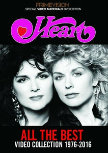 Heart All The Best Video Collection 1976-2016 Factory Pressed DVD 36 Tracks