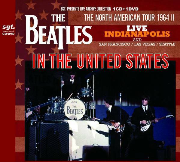 The Beatles  USA Indianapolis San Francisco Las Vegas Seattle 1CD 1DVD Set