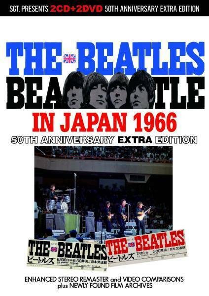 The Beatles IN JAPAN 1966 50th ANNIVERSARY EXTRA EDITION 2CD 2DVD Set Music Rock