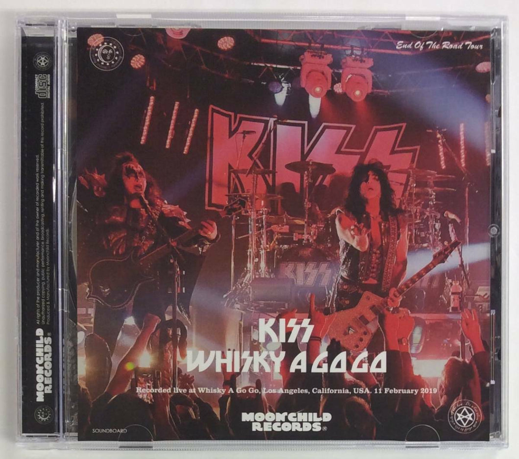 Kiss Whisky A Go Go 2019 CD 1 Disc 14 Tracks Moonchild Records Music Rock F/S