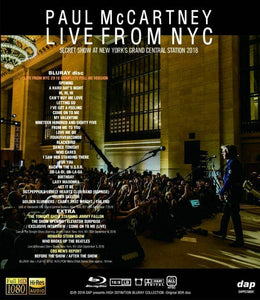 Paul McCartney Egypt Station 2018 Live From Abbey Road NYC Blu-ray 4 Discs F/S