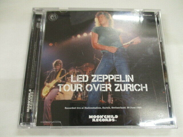 Led Zeppelin Tour Over Zurich Winston Remaster 1980 2CD Moonchild