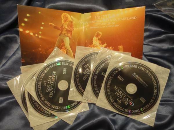 Led Zeppelin Double Shot I 1977 CD 6 Discs Empress Valley Music Hard Rock F/S