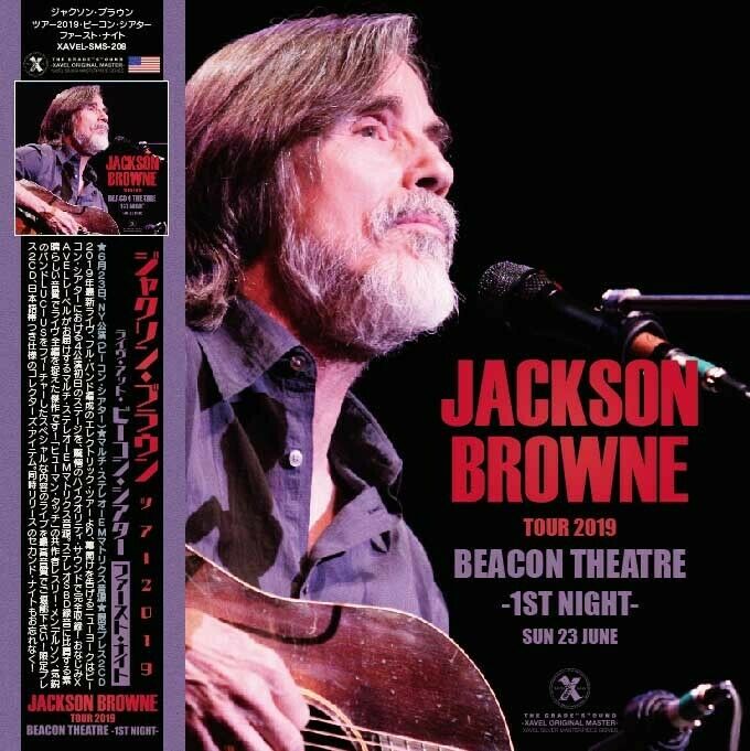 Jackson Browne Tour 2019 Beacon Theatre 1st Night 2 CD