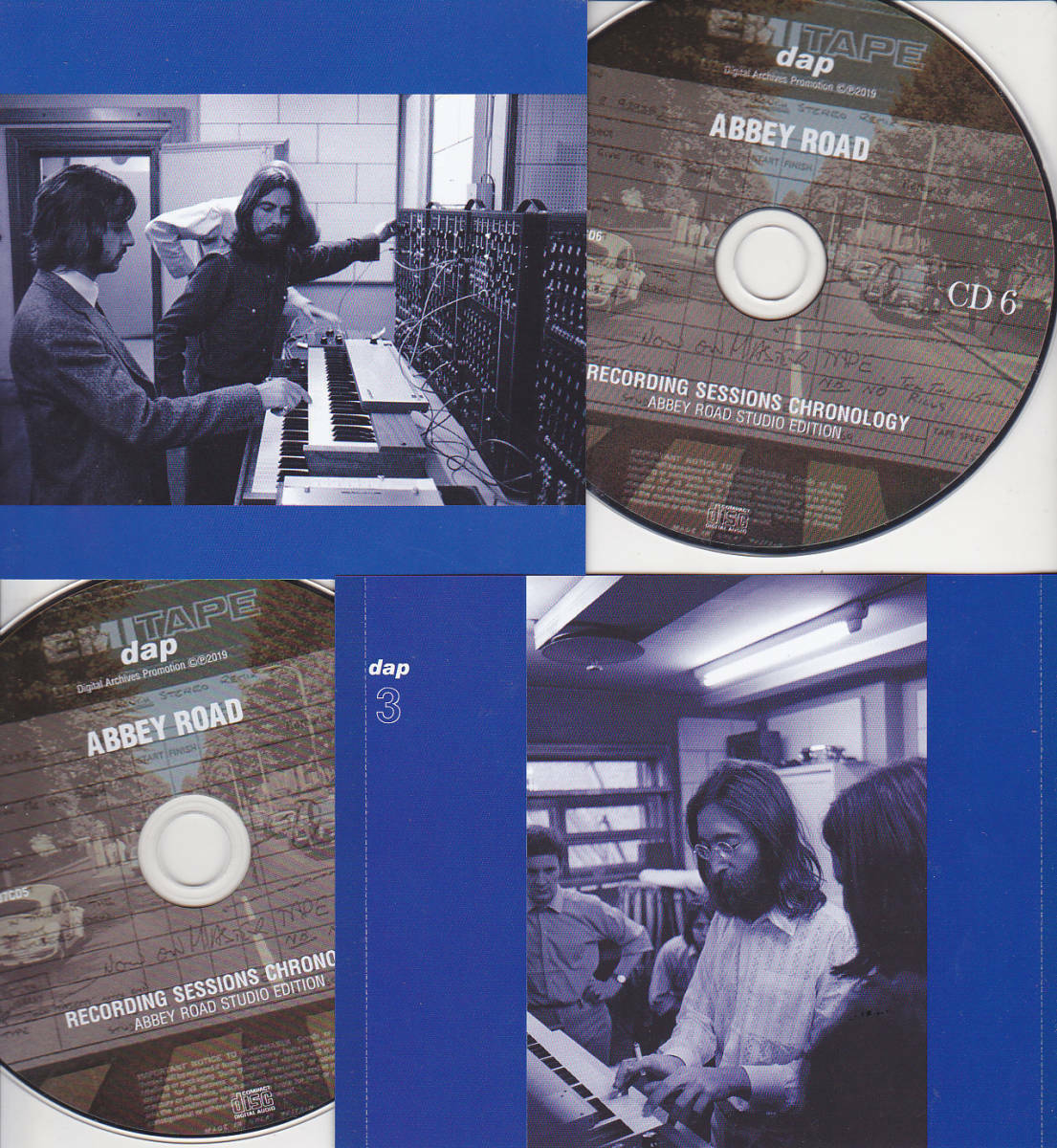 The Beatles Abbey Road Recording Sessions Chronology Studio Edition CD –  Music Lover Japan