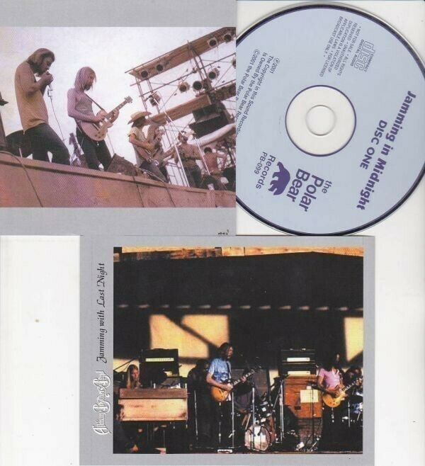 The Allman Brothers Band Jamming With Last Night CD 1 Disc 10 Tracks Music Rock