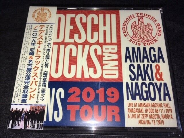 Tedeschi Trucks Band Amagasaki & Nagoya 2019 CD 4 Discs 30 Tracks Music Rock