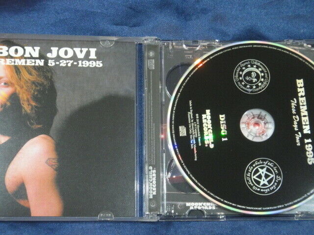 Bon Jovi Bremen 1995 2CD 20 Tracks Moonchild Records