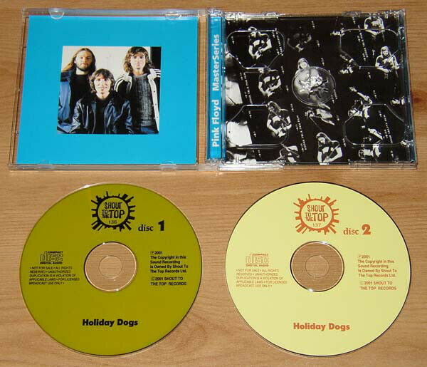 Pink Floyd Holiday Dogs 1977 Madison Square Garden CD 2 Discs 12 Tracks Music