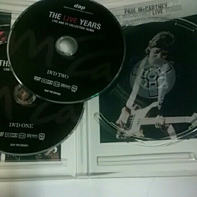 Paul McCartney The McCartney Live Years Digital Archives Promotion DVD 2 Discs