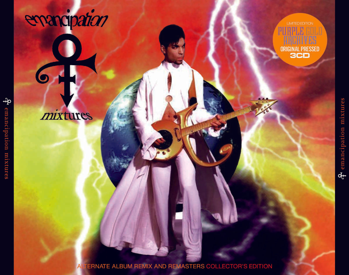 Prince Emancipation Mixtures Alternate Album 3CD Purple Gold 