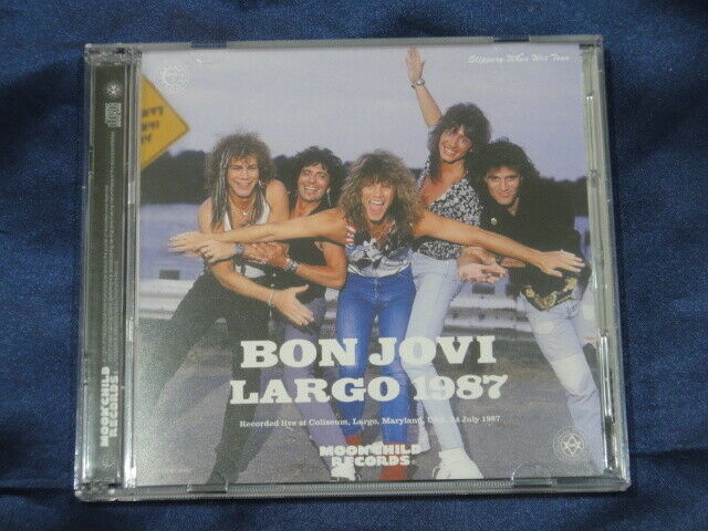 Bon Jovi Largo 1987 July 24 CD 2 Discs 17 Tracks Moonchild Records Music Rock