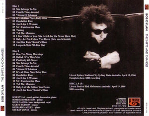 Bob Dylan The Shifts And Changes 1966 Sydney Stadium CD 2 Discs 26 Tracks Music
