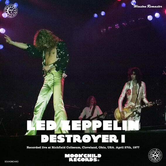 Led Zeppelin Destroyer 1 I 1977 Winston Remaster CD 3 Disc Set Moonchild Records