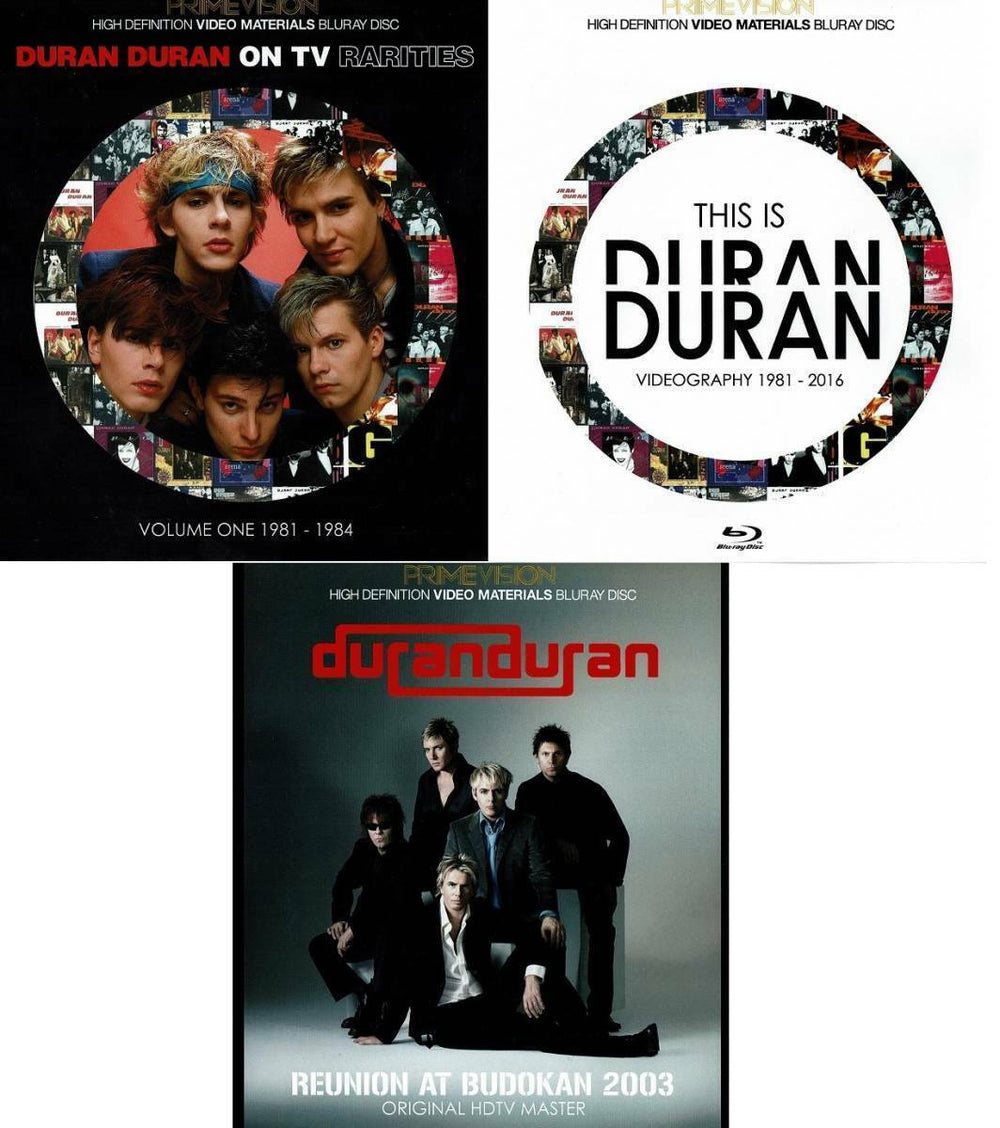 Duran Duran Budokan 2003 ON TV Rarities 1981-1984 2016 Blu