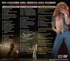Led Zeppelin Your Kingdom Come Seattle 1977 Wendy Special Edition 3CD 3DVD Set