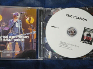 Eric Clapton & Friends Ginger Baker Tribute CD 2 Discs 17 Tracks Empress Valley