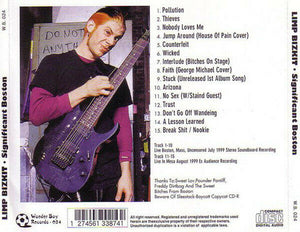 Limp Bizkit Significant Boston 1999 Mass CD 1 Disc 15 Tracks Music Hard Rock F/S