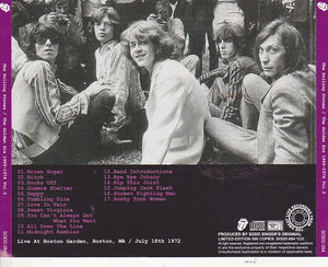 The Rolling Stones The Golden Era 1969-1974 Vol 2 1972 Boston July 18th 1 Disc