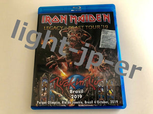 Iron Maiden Rock In Rio 2019 Blu-ray 1 Disc Case Brazil Heavy Metal Japan F/S